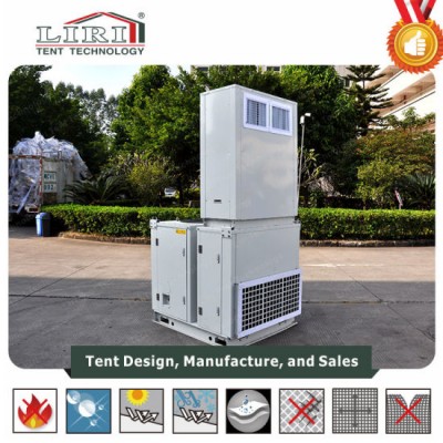 Industrial HVAC System for Trade Show Tent Hall